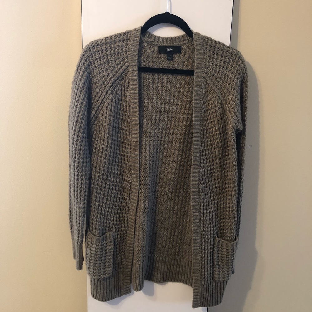 Women’s Brown Knit Cardigan Size M